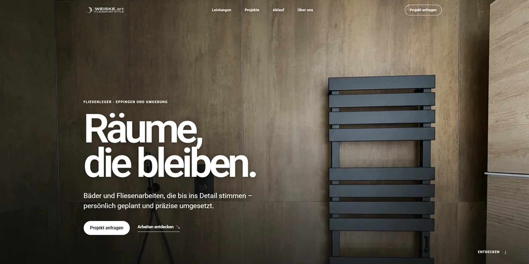 Fliesenleger Weiske Website